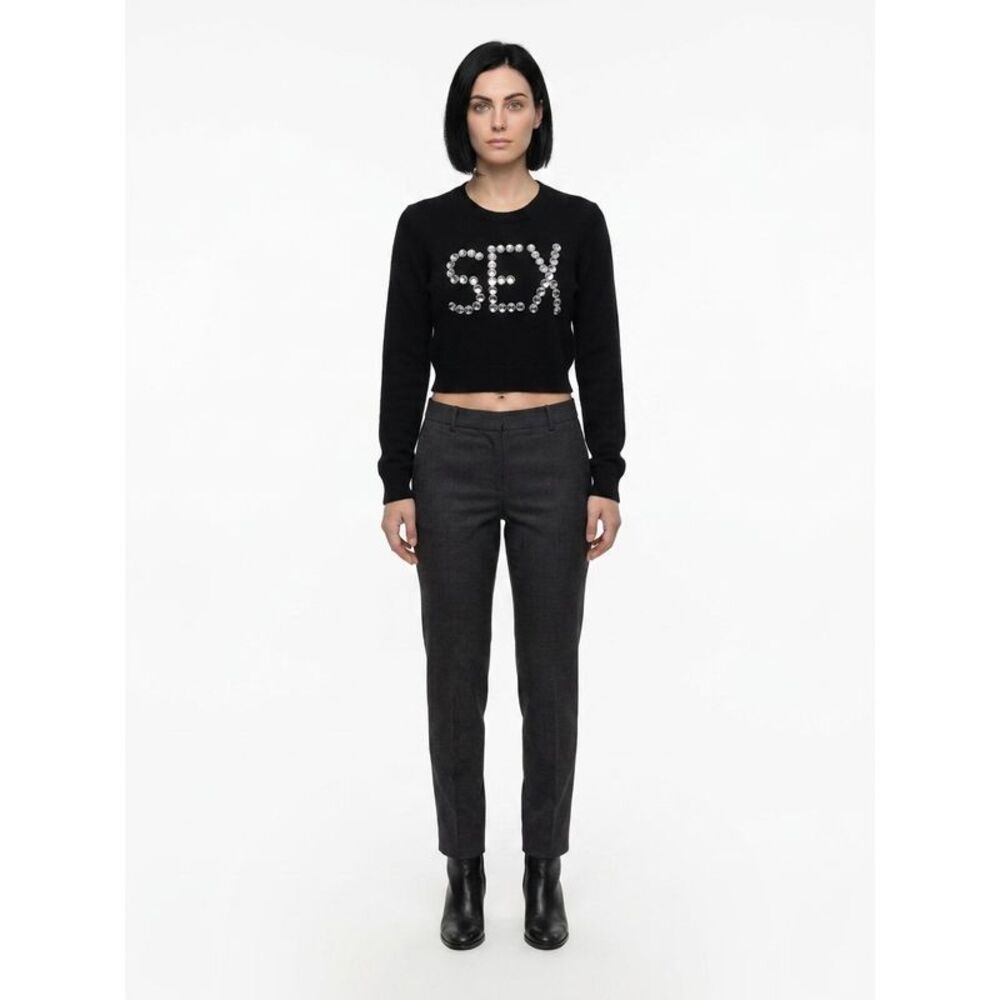 Dolce & Gabbana Black Cashmere Women's Sweatshirt
